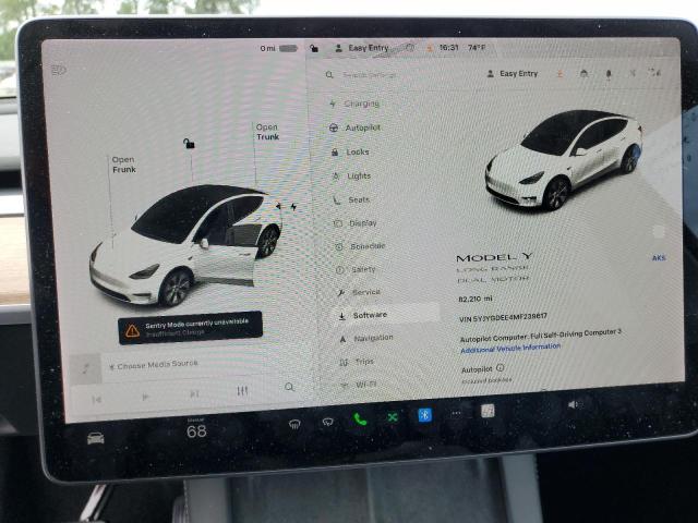 5YJYGDEE4MF239617 Tesla 2021