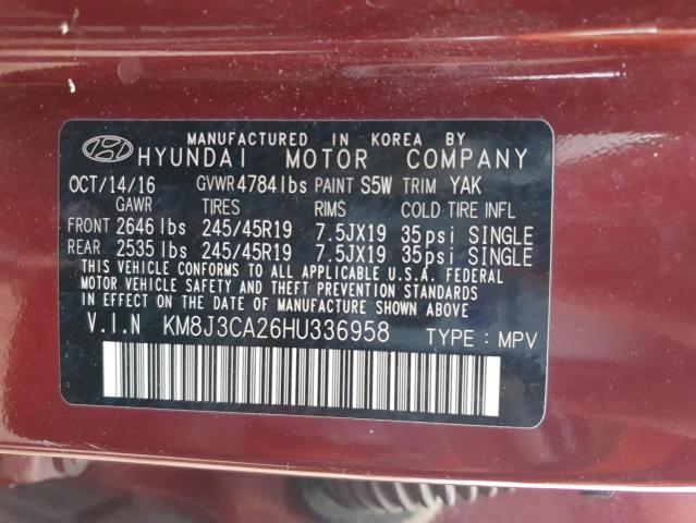 KM8J3CA26HU336958 Hyundai t-gdi gamma