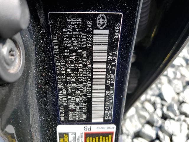 4T1BF1FKXEU733979 Toyota 2ar-fe