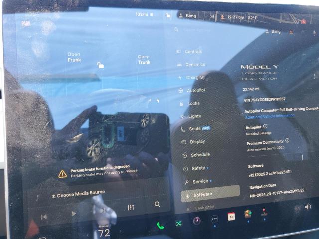 7SAYGDEE2PA111557 Tesla Model Y