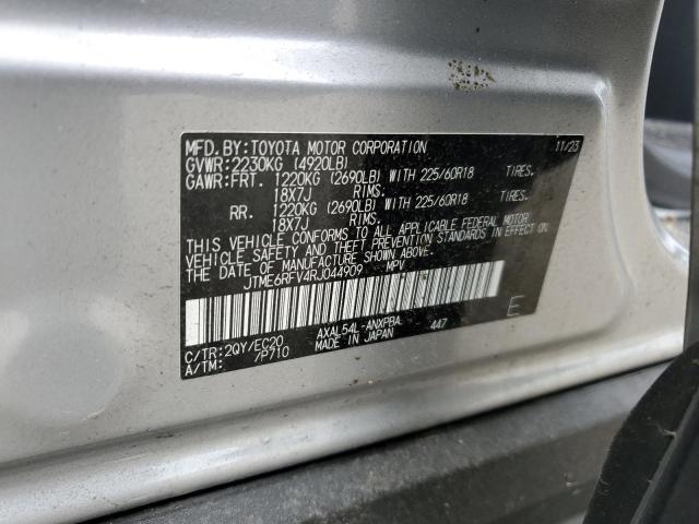 JTME6RFV4RJ044909 Toyota RAV4 XSE