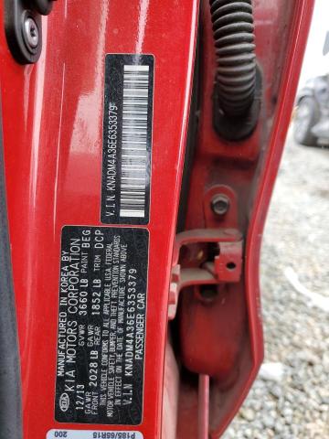 KNADM4A36E6353379 KIA dohc gamma