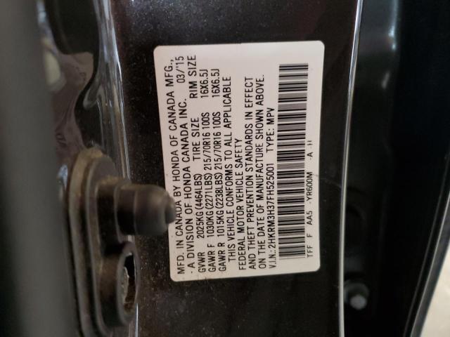 2HKRM3H37FH525001 Honda k24w9/k24v1