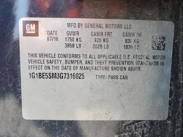 1G1BE5SM3G7316025 Chevrolet le2 - di: direct injection, alum, vvt, gen i, gmna