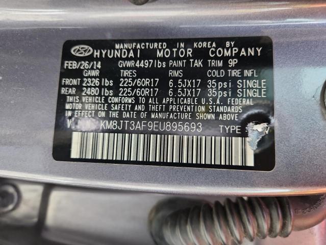 KM8JT3AF9EU895693 Hyundai TUCSON GLS