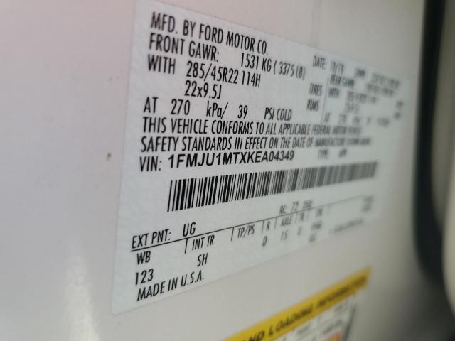 1FMJU1MTXKEA04349 Ford 3.5l gtdi