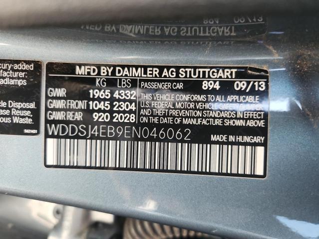 WDDSJ4EB9EN046062 Mercedes-Benz CLA-Class