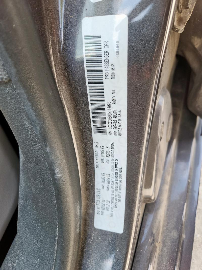 1C3CCCAB0GN114006 Chrysler 200 LIMITE