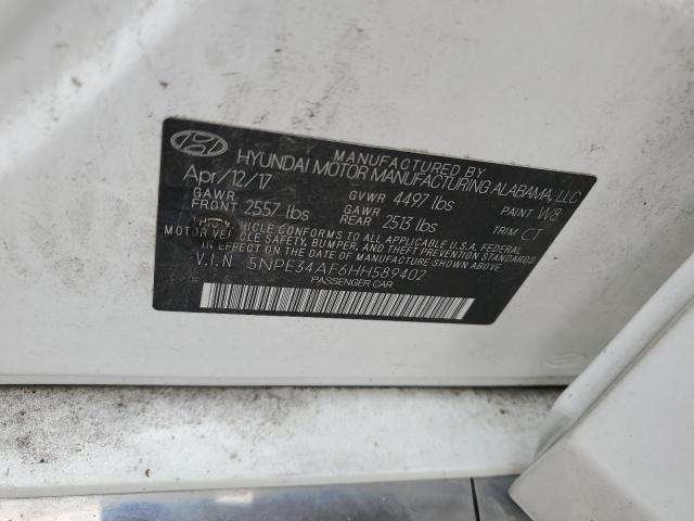 5NPE34AF6HH589402 Hyundai SONATA SPO