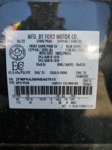 2FMPK4J99NBA67615 Ford gtdi