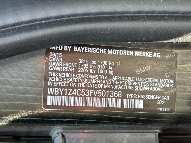 WBY1Z4C53FV501368 BMW 2015