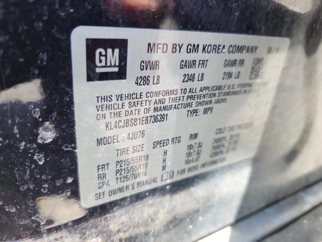 KL4CJBSB1EB736391 Buick ENCORE CON
