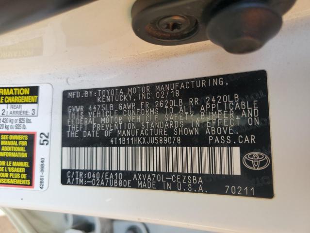 4T1B11HKXJU589078 Toyota a25a-fks