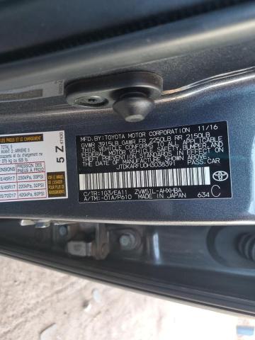 JTDKARFU0H3038391 Toyota 2zr-fxe,1nm