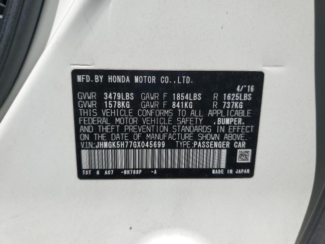 JHMGK5H77GX045699 Honda l15b1
