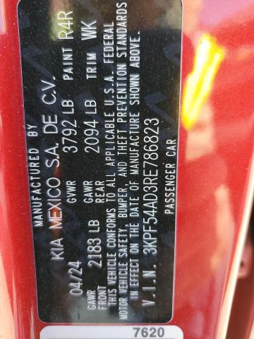 3KPF54AD3RE786823 KIA mpi nu