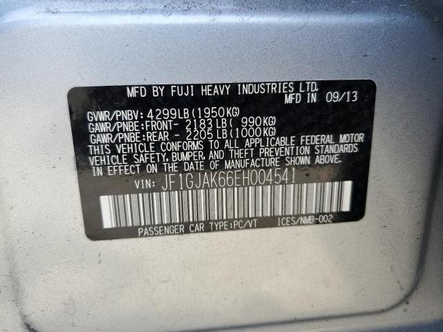 JF1GJAK66EH004541 Subaru IMPREZA LI