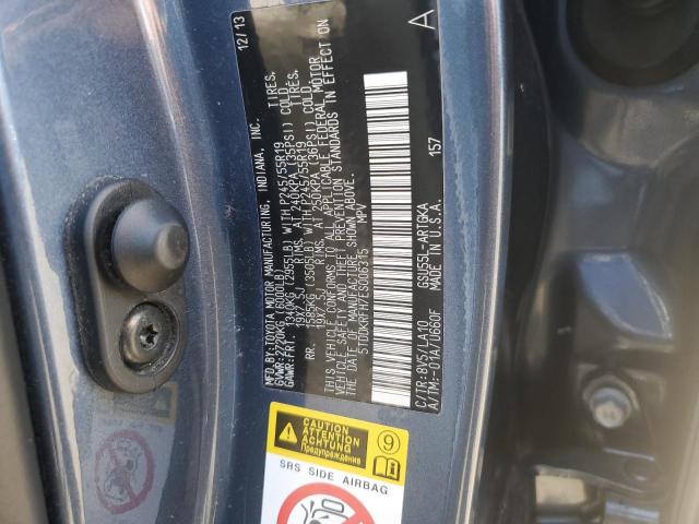 5TDDKRFH7ES006315 Toyota 2gr-fe