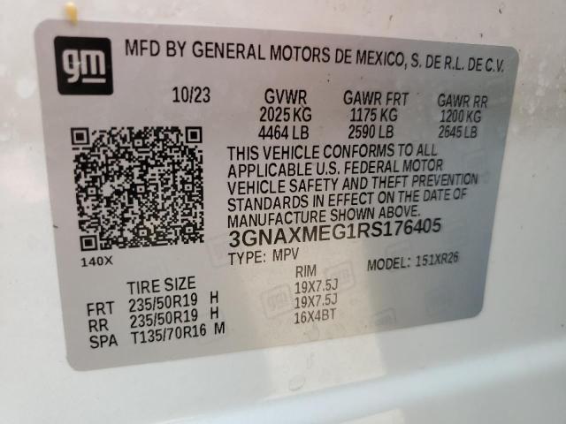 3GNAXMEG1RS176405 Chevrolet lsd