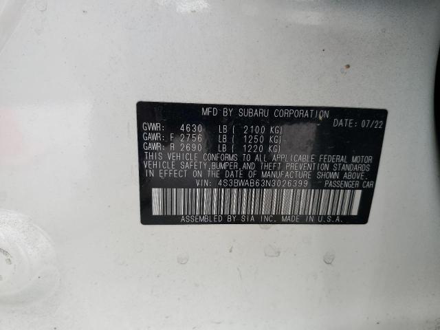 4S3BWAB63N3026399 Subaru Legacy