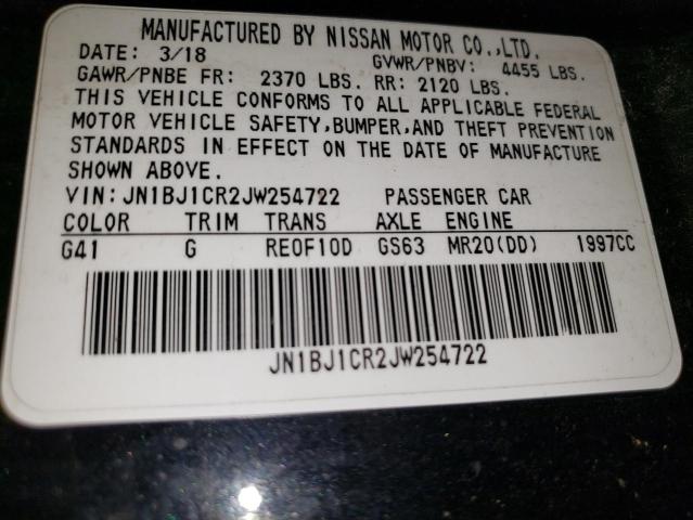 JN1BJ1CR2JW254722 Nissan 2018