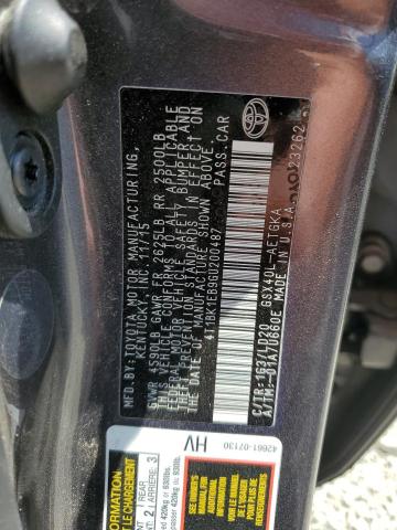 4T1BK1EB9GU200487 Toyota 2gr-fe