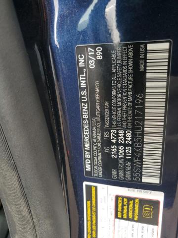55SWF4KB5HU217196 Mercedes-Benz C 300 4MAT