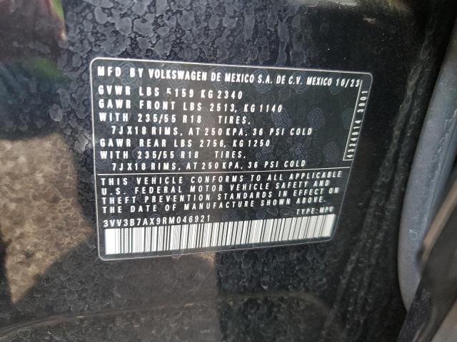 3VV3B7AX9RM046921 Volkswagen tsi