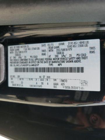5LMCJ1A93FUJ46237 Lincoln MKC