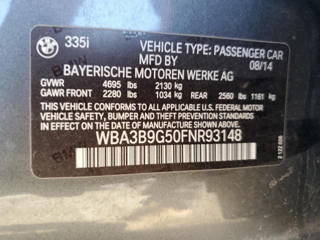 WBA3B9G50FNR93148 BMW 335 XI