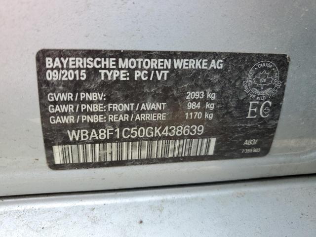 WBA8F1C50GK438639 BMW 2016