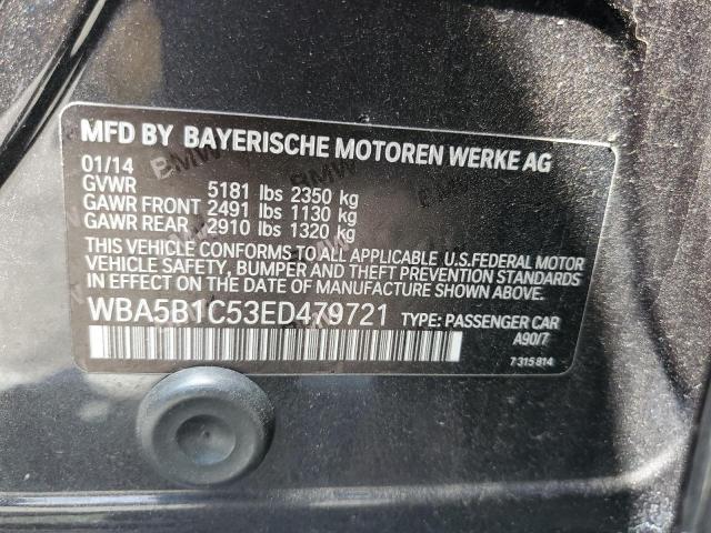 WBA5B1C53ED479721 BMW 2014