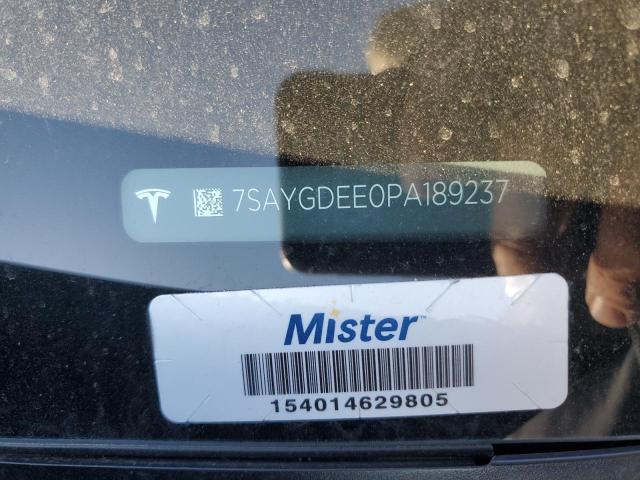7SAYGDEE0PA189237 Tesla Model Y