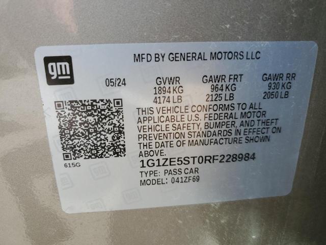 1G1ZE5ST0RF228984 Chevrolet lfv