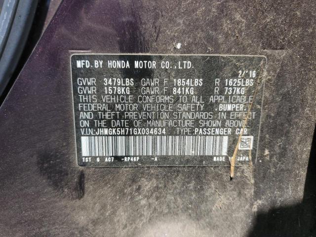 JHMGK5H71GX034634 Honda l15b1