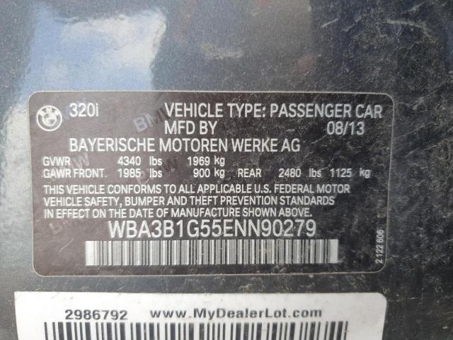 WBA3B1G55ENN90279 BMW 2014