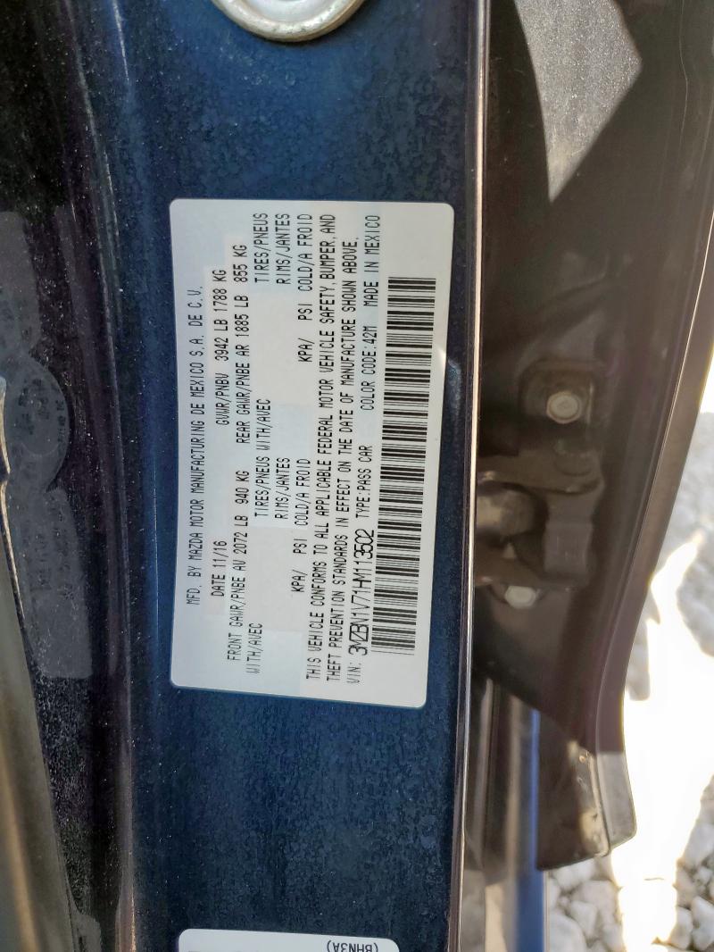 3MZBN1V71HM113502 Mazda pe