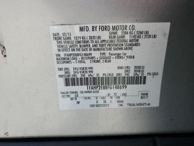 1FAHP2E88FG148699 Ford TAURUS SEL