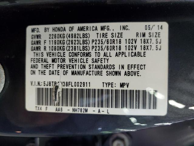 5J8TB4H38FL002911 Acura j35z2