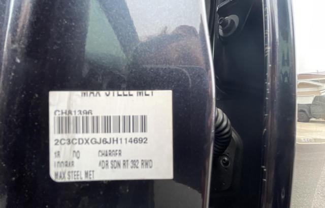 2C3CDXGJ6JH114692 Dodge CHARGER R/