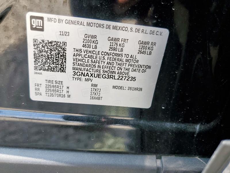 3GNAXUEG3RL227235 Chevrolet EQUINOX LT