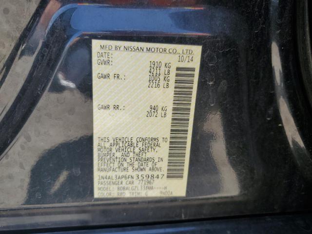 1N4AL3AP6FN359847 Nissan ALTIMA 2.5