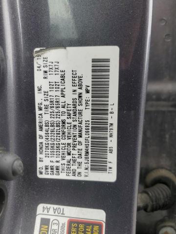 5J6RM4H50FL066925 Honda CR-V EX