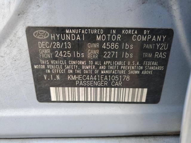 KMHEC4A41EA105178 Hyundai Sonata