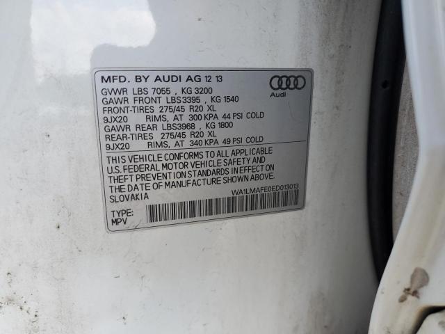 WA1LMAFE0ED013013 Audi Q7 PREMIUM