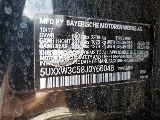 5UXXW3C58J0Y66048 BMW 2018