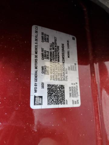 3GNKBDR41MS519404 Chevrolet Blazer 3lt