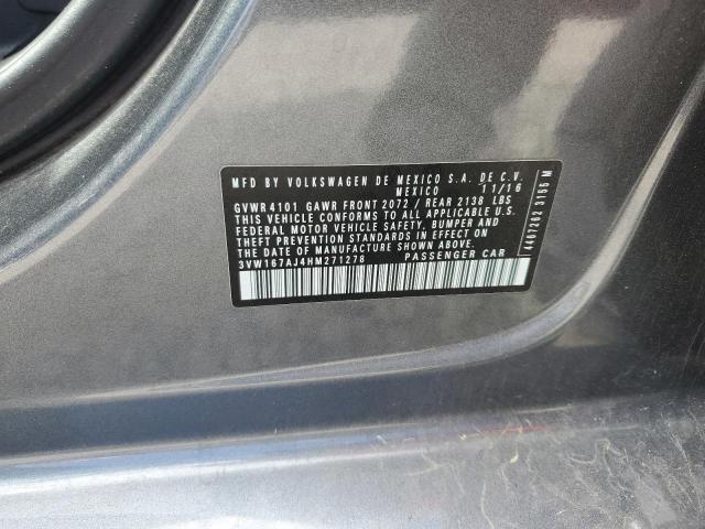 3VW167AJ4HM271278 Volkswagen 1.4 tsi