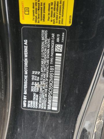 WMWXP5C55K2H95181 Mini Cooper