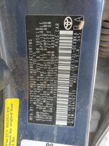 5YFBURHE5GP407152 Toyota 2zr-fe